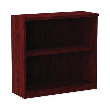 Alera Valencia Bookcase, 2Shelf, 29.5", Mahogany ALEVA633032MY